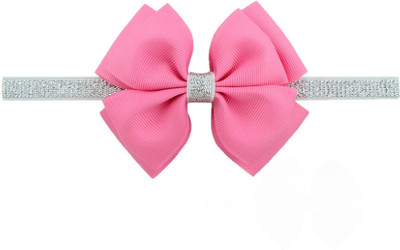 

ADS_Trendyzones Baby Headbands Hairband Grosgrain Ribbon Boutique Bow Bowknot for Girls Newborn Teens Infant Toddler Hair Bands Head Band, Hair Band(Pink)