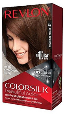

Revlon ColorSilk Haircolor, Medium Rich Brown Hair Color(Brown)
