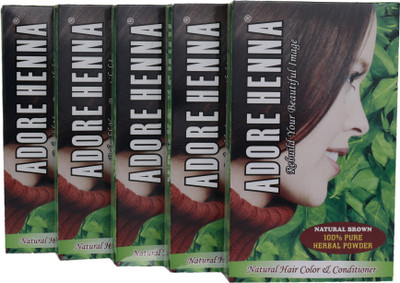 

Adore Henna NATURAL BROWN Hair Color(NATURAL BROWN)