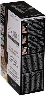 

Aequo Color 5G Light Golden Brown Organic Hair Colour Kit - 160ml Hair Color(Light Golden Brown)