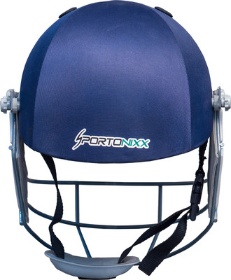 

Sportonixx | LEGEND | MEN | MILD STEEL GRILL CRICKET HELMET| SIZE Men Cricket Helmet(Blue)