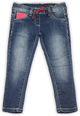 

United Colors of Benetton. Girls Blue Jeans, 901