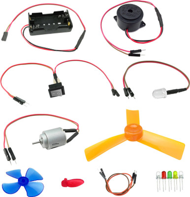 

Kit4Curious Electronic discovery kit with instruction guide – Educational and learning kit gift(Multicolor)