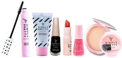 

Avon Simply Pretty Silver makeup Collection