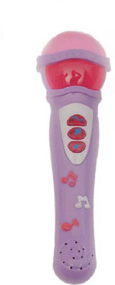 

DINAARKAN PURPLE MICROPHONE TOY WITH MUSIC, LIGHT & BATTERIES(Purple)