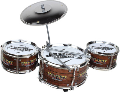 

JAYNIL ENTERPRISE Mini Jazz Drum Set With Chair - Music Toy Instrument For Kids - 7 Pc Multi Color Small(Multicolor)