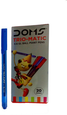 

DOMS TRIO MATIC Ball Pen(Pack of 80)