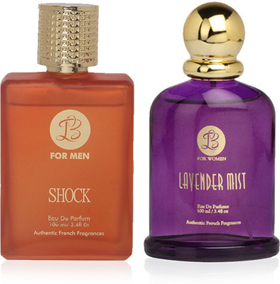 LB Perfume LB SHOCK AND LB LAVENDER MIST PERFUME FOR MEN & WOMEN 100 ML EDP(COMBO OF 2) Perfume - 100 ml(For Men & Women)