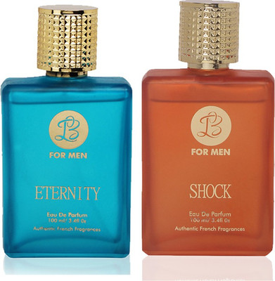 

LB Perfume LB ETERNITY AND LB SHOCK PERFUME FOR MEN 100 ML EDP(COMBO OF 2) Perfume - 100 ml(For Men)
