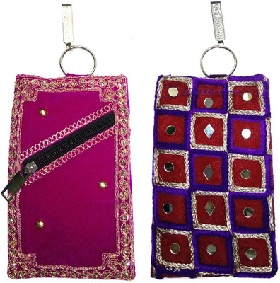 

Shopoholics Combo-of-2-Pouch-Code-X Mobile Pouch(Multicolor)
