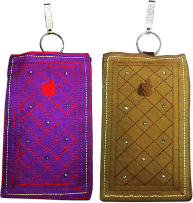 

Shopoholics Combo-of-2-Pouch-Code-T Potli(Multicolor)