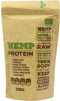 

Vilniaus Maistas Hemp Protein ( 100 % Organic Product) Whey Protein(220 g, NA)