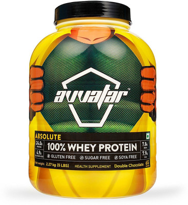 

Avvatar Absolute 100% - 2.2 kg (Belgian Chocolate) Whey Protein(2.2 kg, Double Chocolate)