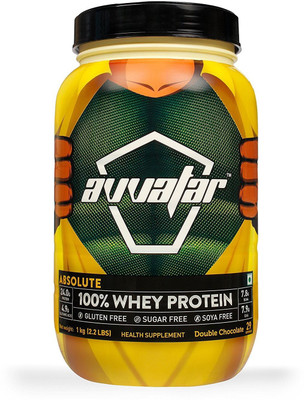 

Avvatar Absolute 100% - 1 kg (Belgian Chocolate) Whey Protein(1 kg, Double Chocolate)