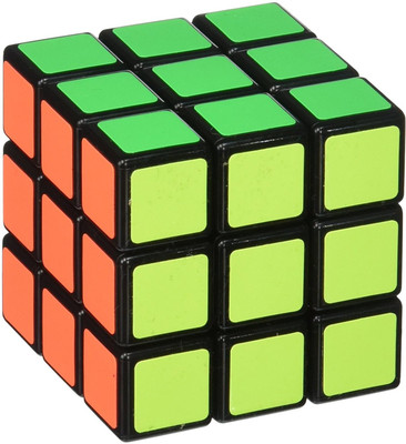 

Green Apple Kaizen 3x3x3 Wind Series Brain Teaser Speed Cube Puzzle, Black(1 Pieces)