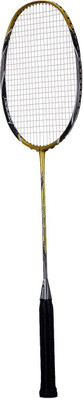 

Kawasaki 5360 Gold Strung Badminton Racquet(G2 - 3.75 Inches, 85 g)