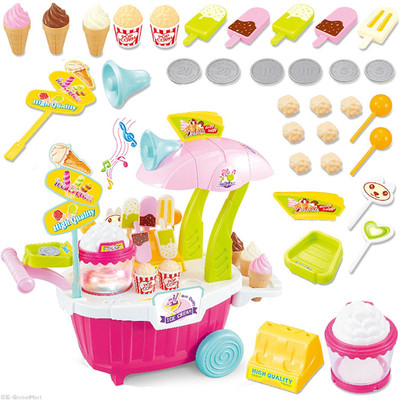 

Baby Tintin Sweet Shop Trolley Kitchen Cart Luxury Battery Operated with Music & LED Lights Ice Cream Trolley Shop Set for Kids Pretend Roll Play Sweet Cart Real Toy Play Set Learning & Educational Toys Set Birthday Gift Option for Girls & Boys 3+ Age, Mu