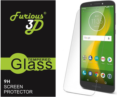Furious3D Tempered Glass Guard for Motorola Moto E5(Pack of 1)