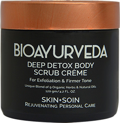 

BioAyurveda DEEP DETOX BODY SCRUB CREAM 120G Scrub(120 g)