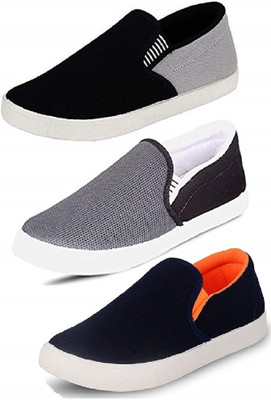 

Rifof 3 Combo Pack Of Shoes Casuals For Men(Multicolor