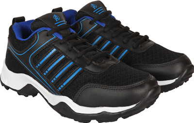 

Aero Go Run Running Shoes For Men(Black, Blue
