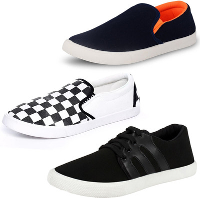 

Dagcros Slip On Sneakers For Men(Multicolor