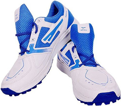 

SEGA hattrick Cricket Shoes For Men(Blue, White