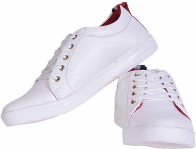 MINIFASHION Party Wear Sneakers For Men(White