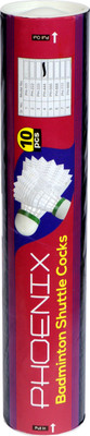 

Prokyde PHOENIX 444 Feather Shuttle - White(Medium, 77, Pack of 10)