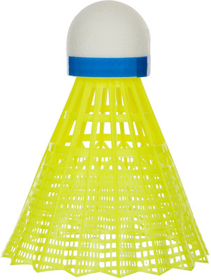 

Iris AKTIVE 1 Box (6 Pcs ) EGH-601 Badminton Nylon Shuttle - Yellow, White(Medium, 77, Pack of 6)
