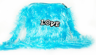 

Lelys Boys & Girls Casual Blue Wool Sling Bag
