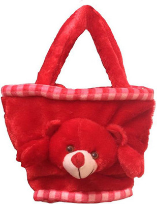 

Lelys Boys & Girls Casual Red Velvet Shoulder Bag