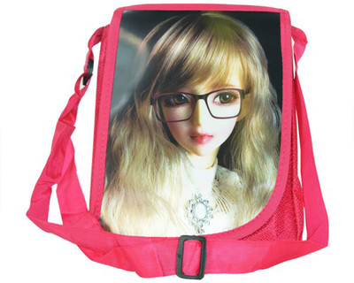

Lelys Girls Casual Pink Polyester Sling Bag