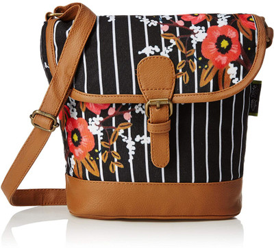 

Kanvas Katha Women Casual Multicolor Canvas Sling Bag