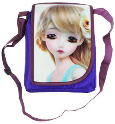 

Lelys Girls Casual Purple Polyester Sling Bag