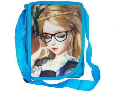

Lelys Girls Casual Blue Polyester Sling Bag