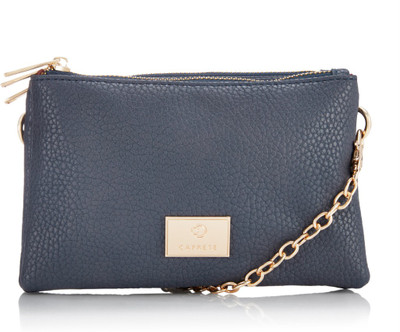 

Caprese Women Casual Blue PU Sling Bag