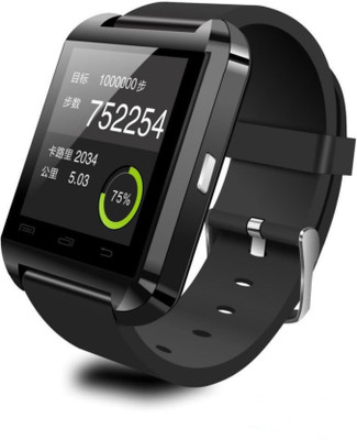 

Style Maniac U8 Smart Mobile Notification Smartwatch & Kaju Bluetooth Headset with Mic (Black, In the Ear) Smartwatch(Black Strap ONE SIZE)