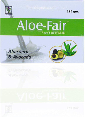 

Aloe-fair face & body soap Aloe vera & Avocada (Pack of 4)(125 g)