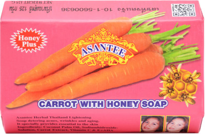 

asantee Carrot With Honey Soap 125g(125 g)