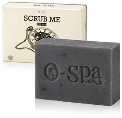 ospa Bamboo Charcoal Scrub Soap (Energetic Hours)(140 g)