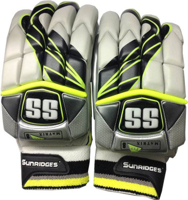 

SS MATRIXSS Batting Gloves (Men, Multicolor), Multicolor;whit;e black;green