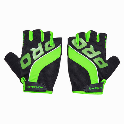 

Sportigoo PRO Gym & Fitness Gloves (, Black, Green
