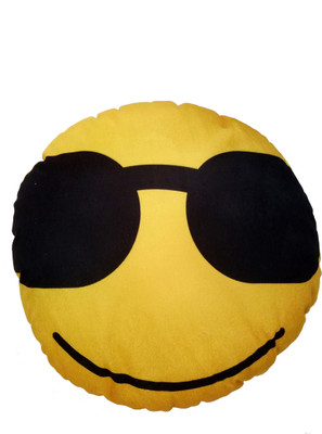 

Vinayaka Fab Cool Dude Soft Emoji - 35 cm(Yellow)