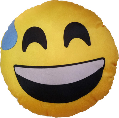 

Vinayaka Fab Confuse Soft Emoji - 35 cm(Yellow)