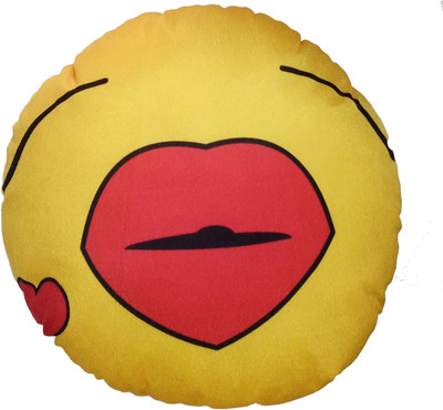 

Vinayaka Fab Big Lips Soft Emoji - 35 cm(Yellow)