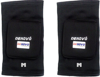 

DeNovo Rectangular Paded KNEE PAD Knee Support(Black