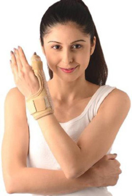 

El-con El-A140 Finger Support (Free Size, Brown), White