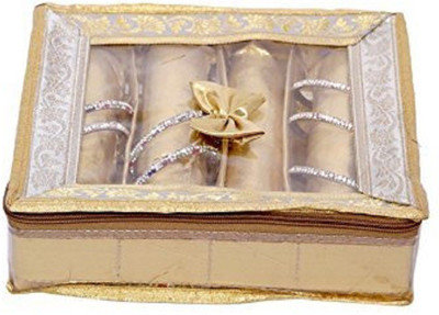 

Kuber Industries Wooden 4 Rod Bangle Box, Golden (KI40215) Vanity Box Vanity Box(Golden)