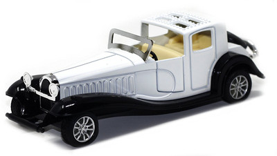 

Charnalia Vinatage Metal Die cast car(White)